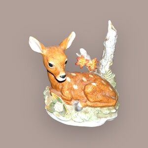 Vintage Homco Deer Figurine